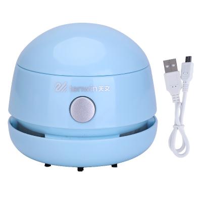 China USB Rechargeable Crumb Rubber Soot Automatic Cleaning Mini Vacuum Cleaner Desktop for sale