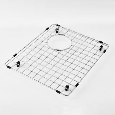 China Without Faucet AnBaiMei Diskbank Vanity Porcelain Stainless Steel Kitchen Sink Bottom Grid for sale