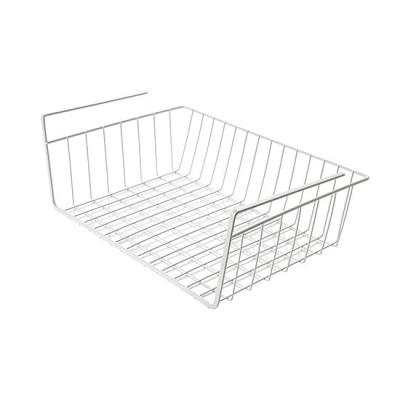 China Viable Under Shelf Wire Storage Hanging Basket Rack For Kitchen, Galley, Cabinet for sale