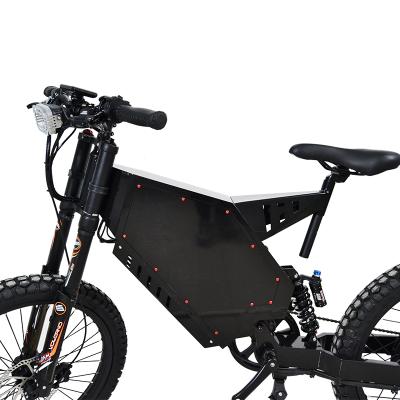 China Carbon Steel Electric Bicycle Max Speed ​​Ebike Bomber Bike 12000 Watt 2021 for sale