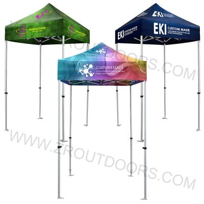 China Buy Quality Commercial Advertising Trade Show Event Tent Show Custom Outdoor Aluminum Frame Trade Show Tent 5x5ft ZR089 for sale