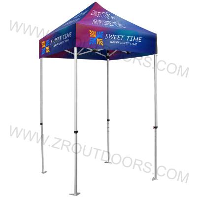 China Wholesale Custom Trade Show Exhibition Gazebo Outdoor Advertising Folding Pop Up Canopy Marquee Tent For Events 5x5ft ZR093 for sale