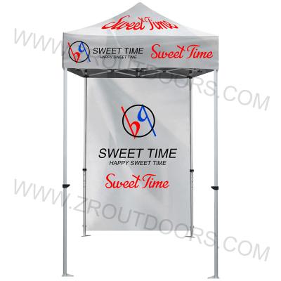 China Outdoor Trade Show Tent Exhibition Event Marquee Gazebos Canopy Pop Up Custom Advertising Tent 5x5ft 1.5x1.5m ZR104 for sale