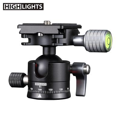 China Low Center Of Gravity Travel Portable Camera Tripod Camera Super Light Single Ball DSLR Filtering Head for sale