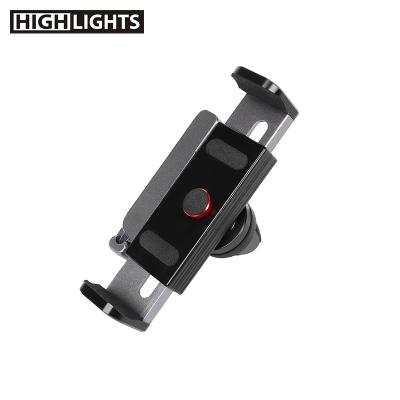 China Cheap Price Direction Logo Car Cell Phone Custom Fit Clip 360 Degree Rotation Cell Phone Holder for sale