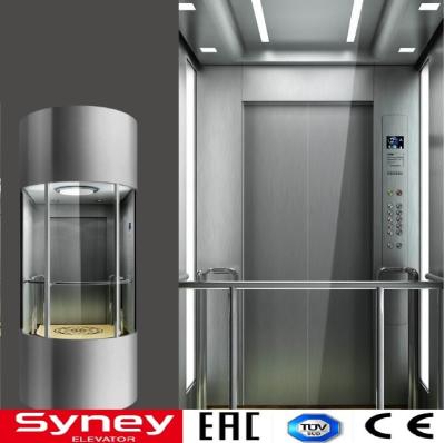 China Passenger Elevator Safe and Stable Works Panoramic Elevator with Competitive Price for sale