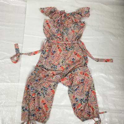 China Polyester / Cotton Second Hand Clothes Bales Used Kids Fashion Jumpsuit Used Clothing for sale