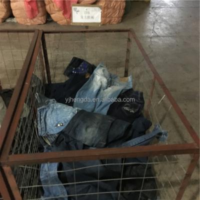 China Denim used B quality men cowboy style denim pant jeans pants used clothes for sale for sale