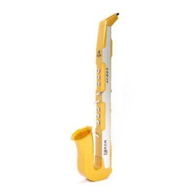 China Aluminum alloy on both front sides and rear shell plastic easy to learn beginners play musical instruments by AC865 electric saxophone for sale