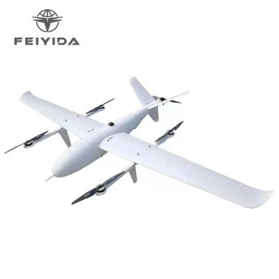 China Mode FEIYIDA Headless Long Range Fixed Wing Electric Unmanned Aerial Vehicle For Inspecting Examining 3d Mapping Industrial Drone ADAV UAV for sale