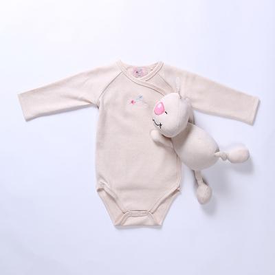 China Millidoll Original colour cotton Antibacterial  babies climbing long sleeve 0-2 years girls for sale