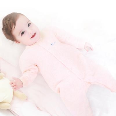 China Millidoll Original colour cotton Antibacterial  babies climbing long sleeve 0-2 years boys for sale