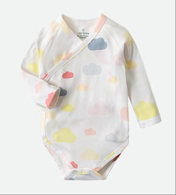 China Millidoll Original Cotton soft safety new born climbing sleeping wear print range CLOUD for sale