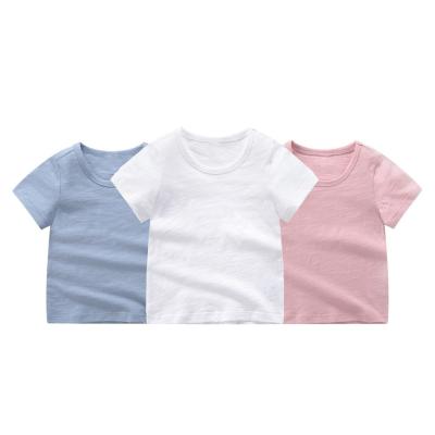 China cotton  short sleeve Blank  T shirts infants short t safty t shirts  knit wear for sale