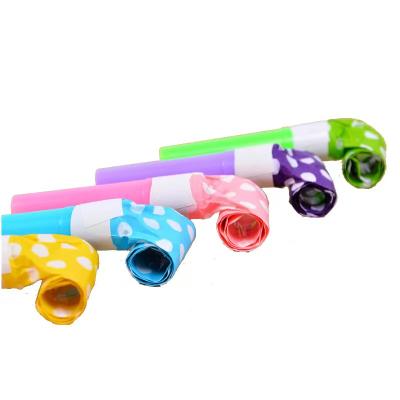 China Solid Color Hot Sale 6CM Birthday Party Supply Dragon Children's Whistle Horn Cheer Cheering Prop for sale