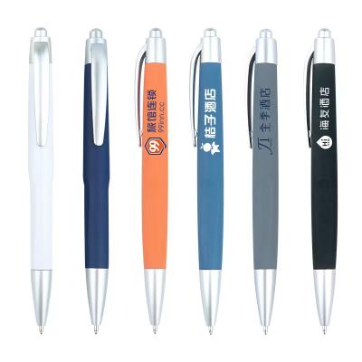 China Promotional Pen Best Selling Custom Logo Business Ballpoint Pen Neutral Smooth Writing Ballpoint Pen for sale