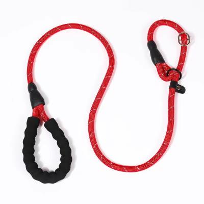 China Custom Viable Logo Dog Leash Portable Nylon Lead Rope First Class For Pet Collar for sale