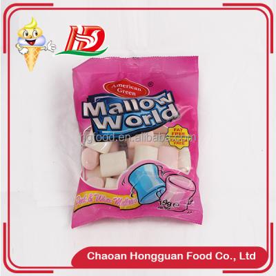 China New Style Marshmallow Candy Colorful Sweet Food Snack Delicious Chew Halal Food for sale