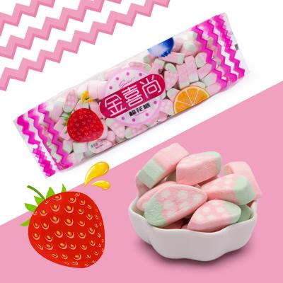 China Natural Halal Marshmallow Delicious Color Twisted Rotating Multicolor Marshmallow for sale