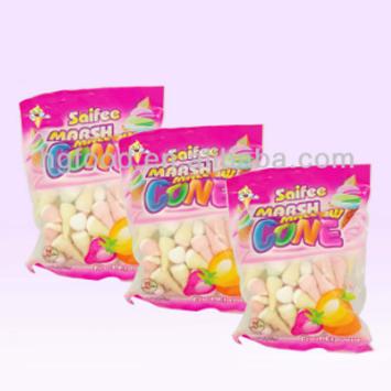 China Hot Selling Flavorful Fancy Halal Glucose Ice Cream Gelatin Cotton Candy Candy for sale