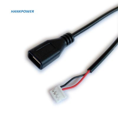 China Micro MP3/MP4 Player USB Female To Molex 2pin Connector Power Cable Micro 2 Core Charging Cable for sale