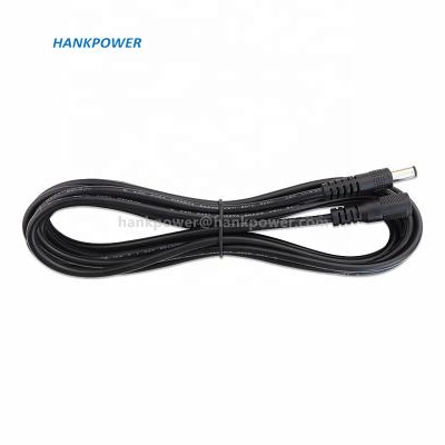 China Industrial DC 5.5*2.1mm Male to Female Power Cable DC5521 LED Lamp Monitor Extension Cord 0.5m/1m/1.5m/2m/3m/5m/8m/10m/15m/20m for sale