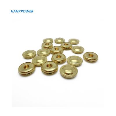 China Other 24K Gold Plated Electrodes 4.0mm Female ECG Snap Buttons Medical Connector for sale