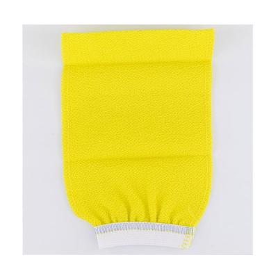 China All Natural Wholesale Bath Hand Shower Scrubber High Quality Luxury Exfoliating Gloves for sale