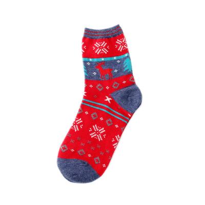 China Factory Supply Antibacterial Christmas Holiday Socks Men Cute Comfortable Christmas Socks for sale