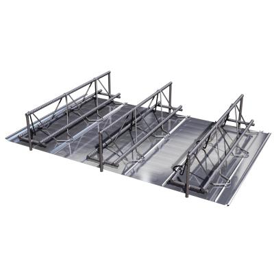 China Factory price 22 gauge traditional metal decking gi galvanized truss steel deck for construction for sale