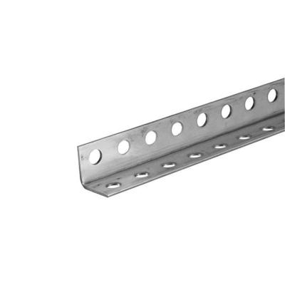 China Engineering structure and construction 50 x 50 x 5mm l shape equal HDG gi lintels chinese supplier slotted angle iron with holes for sale