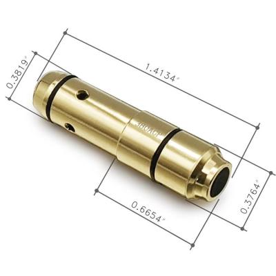 China Brass Laser Bullet 380 ACP For Dry Fire Training Cartridge Laser Red Bullet for sale