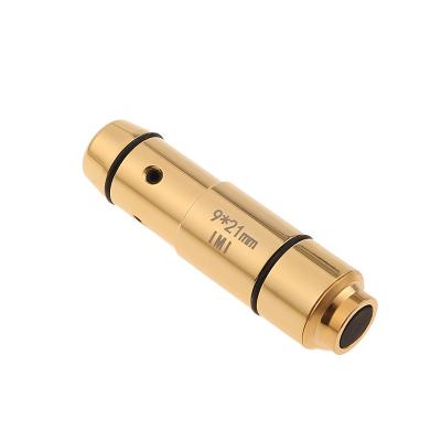 China Fire Shooting Practice Laser Training Cartridge 9*21 Dot 9mm Laser Training Brass Tactical Hunting Dry Red Bullet for sale