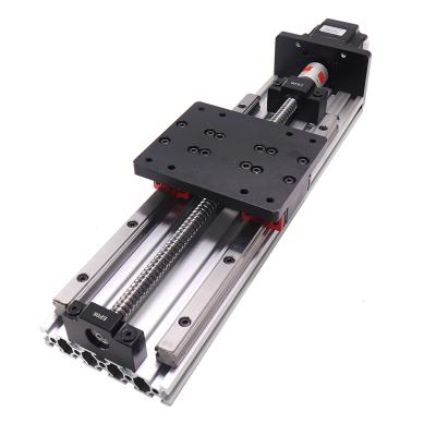 China Other HanBuild HGH15 HIWIN 600MM same size SFU1204 with linear guides HPV6 linear module ballscrewwith for CNC router stepper motor. for sale