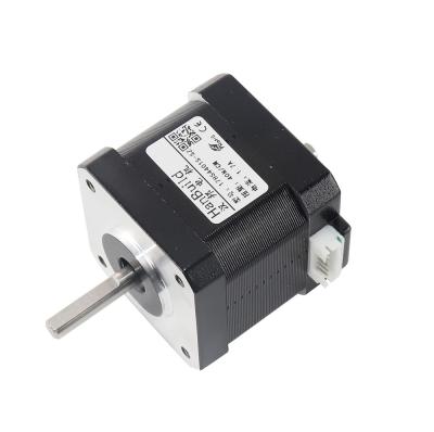 China CNC Steel Custom Strong Dual Shaft 17HS4401S-SZ Logo 1.6A Torque 45N.CM Hybrid Stepper Motor for sale