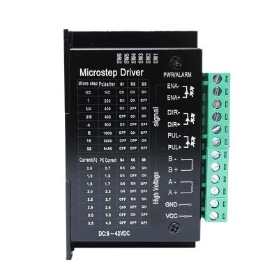 China TB6600 steel factory outlet microstep driver DC stepper motor driver for different models stepper motor for sale