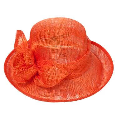 China Customized Sinamay Ladies Church Hats for sale