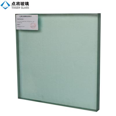 China Bulletproof Glass Sound Insulation Double Pane Clear Toughened Laminated Glass for sale