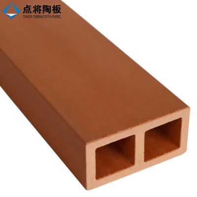 China High Quality Curtain Wall Terracotta Facade Canopy For House Cladding for sale