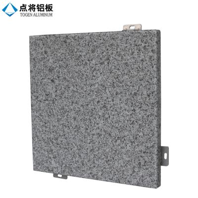 China Modern Marble Color Powder Coating Aluminum Grain Matte Aluminum Finish for sale