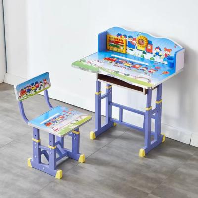 China MDF Kids Table And Chairs Playroom Furniture Cute Childrens 62cm for sale