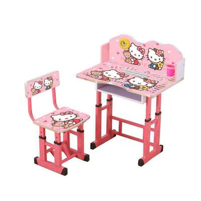 China Toddler Children'S Reading Table And Chair Adjustable Height 24.41 Inch for sale