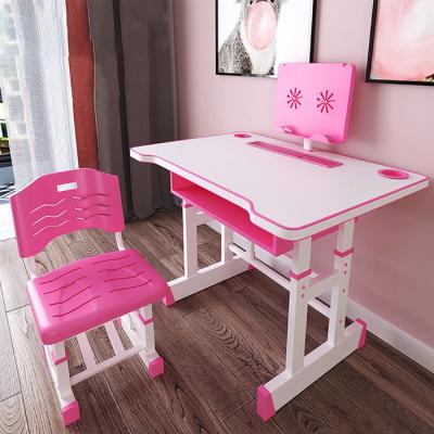 China Ergonomic Childrens Adjustable Desk Chair Furniture Pink Painting 27.56