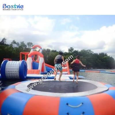 China Giant Adult Outdoor PVC Sea Amusement Equipment Floating Water Park for sale