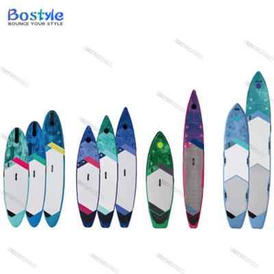 China Design Factory Customized Double Layers SUP PVC Inflatable Paddle Board 3.05*0.76*0.15m Or Customized for sale