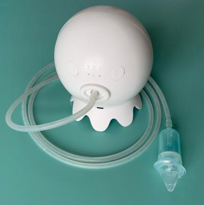 China 2022 Original Factory 3 Suction Speed ​​Portable Rechargeable Automatic Nasal Aspirator For Baby Electric Nose Cleaner 140x105x140mm for sale