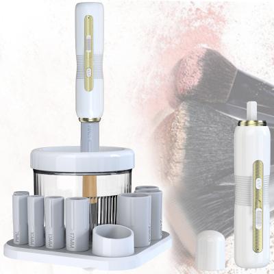 China Wholesale USB Rechargeable Electric Makeup Brush Cleaner And Dryer Machine Free Sample 34*166mm for sale