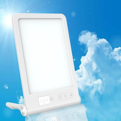 China Modern 10000 Lux LED Light Therapy Lamp UV Free Timer Operate SAD LAMP Touch Control Adjustable Brightness Levels for sale