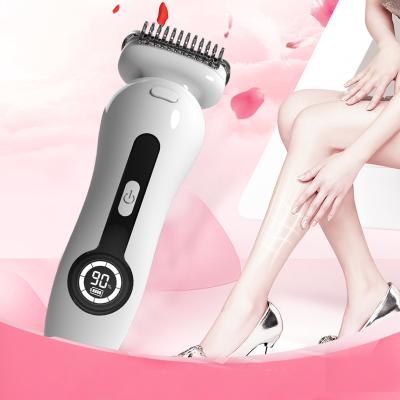 China Single Blade Electric Shaver For Women, Rechargeable Shaver For Women Wet And Dry Painless Painless Cordless Bikini Trimmer For Women for sale