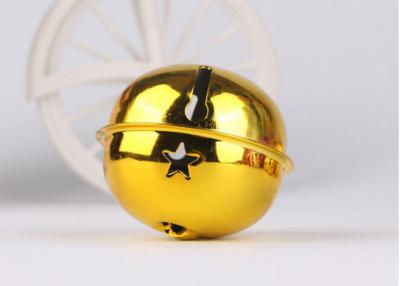 China golden color Metal Bell For Holiday Decoration,Metal Christmas Bell, star Jingle Bells for sale